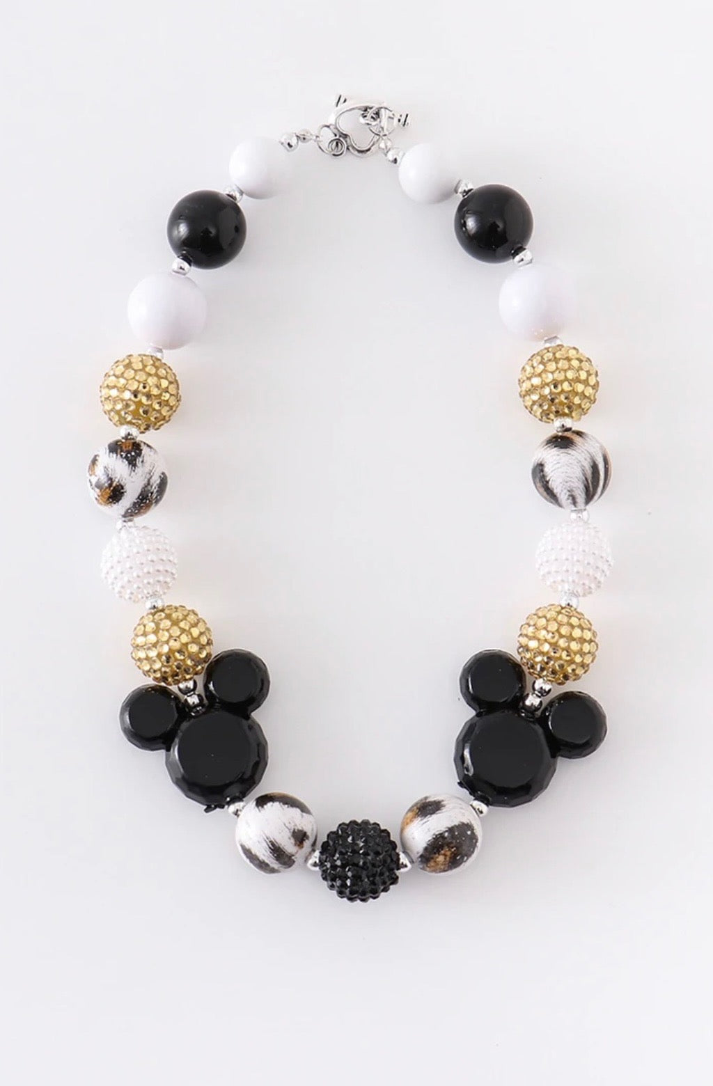 Mickey Chunky Beads Necklace