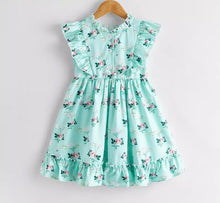 Load image into Gallery viewer, Lovely Floral Mint Dress
